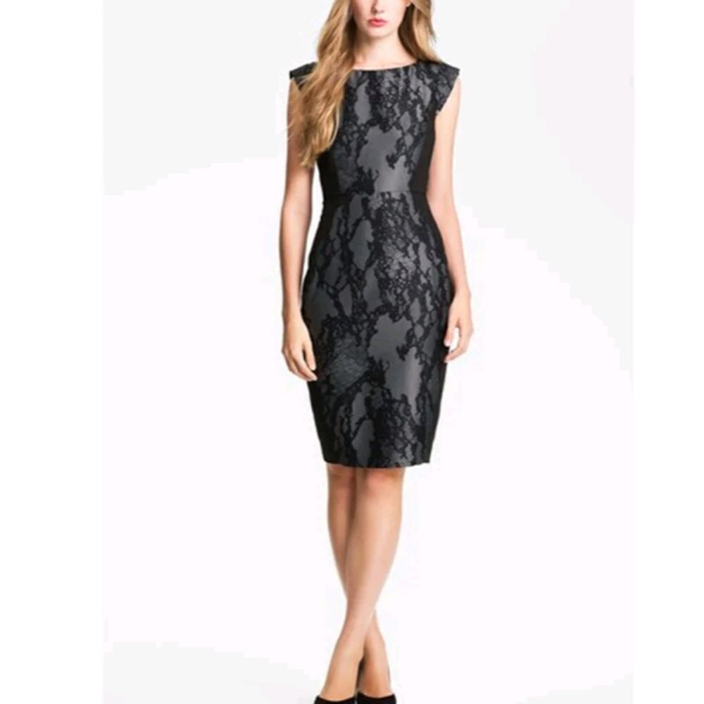 BRAND NEW FRENCH CONNECTION SLEEVELESS SCOOP NECK SHEATH DRESS